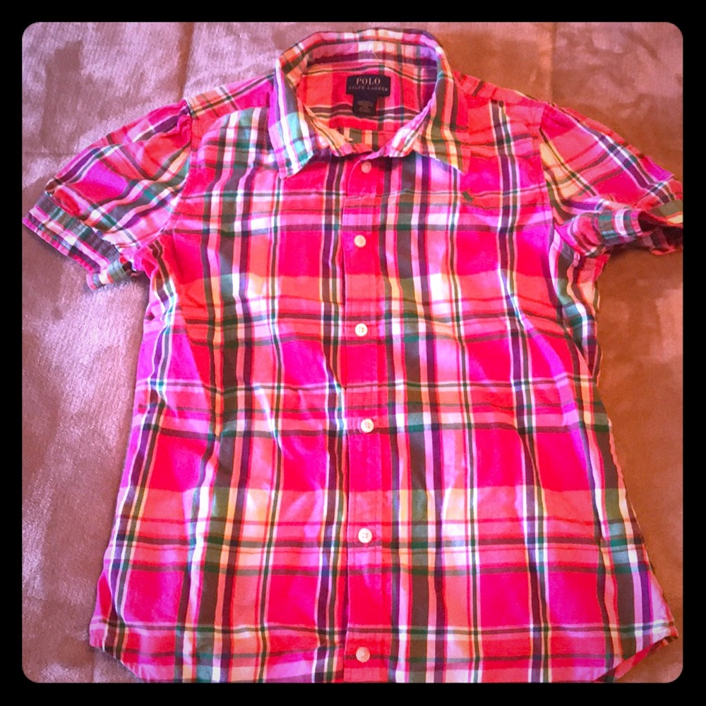 Cap Sleeve Polo by Ralph Lauren
